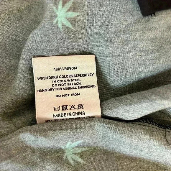 * Button up hemp shirt - Picture 5 of 5